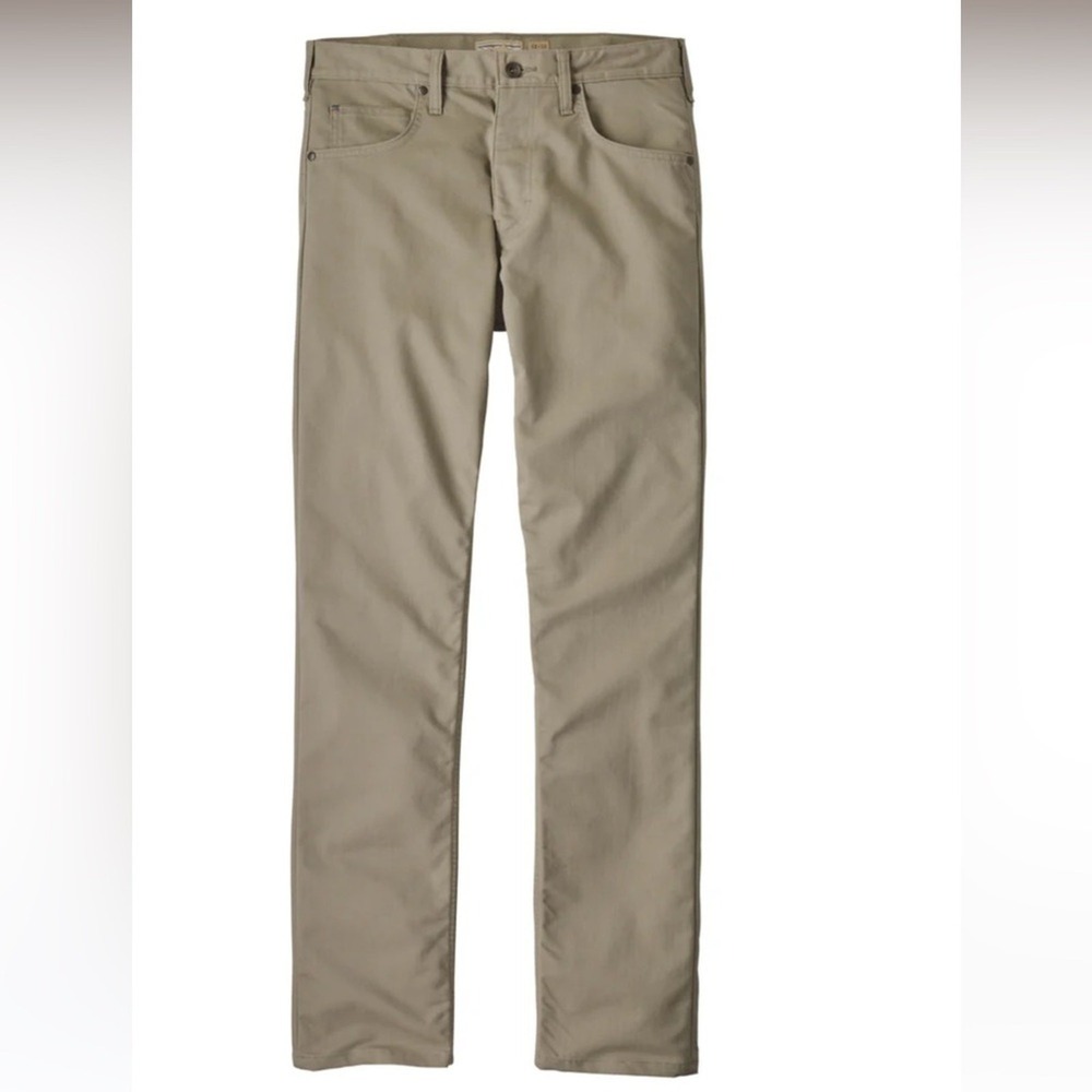 Patagonia Men's Performance Twill‎ Jeans Khaki NWOT Size 28 x 32